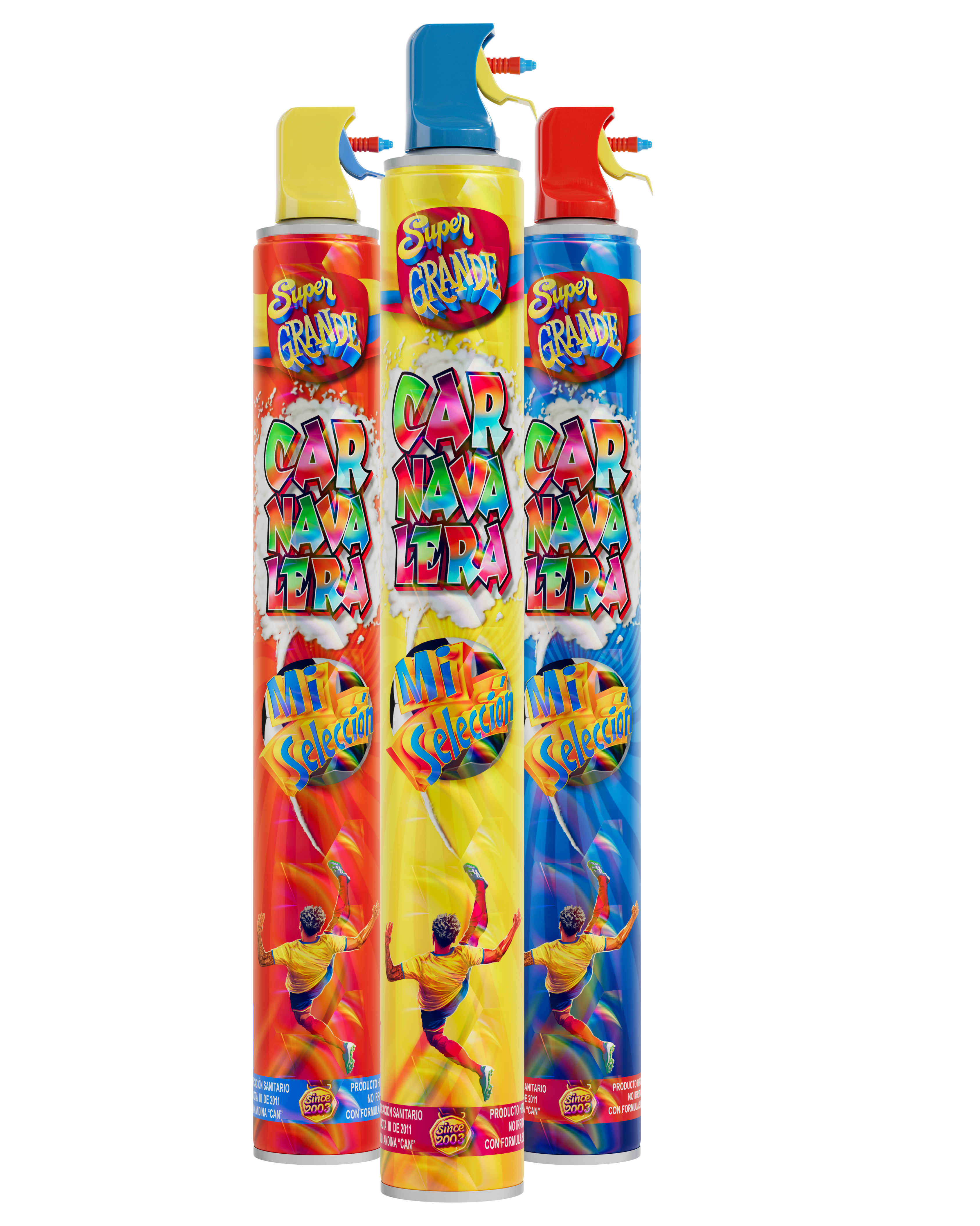 Espuma Carnavalera Edición Mundial 2026